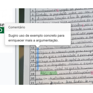 Sugestões de melhoria direto no seu texto.